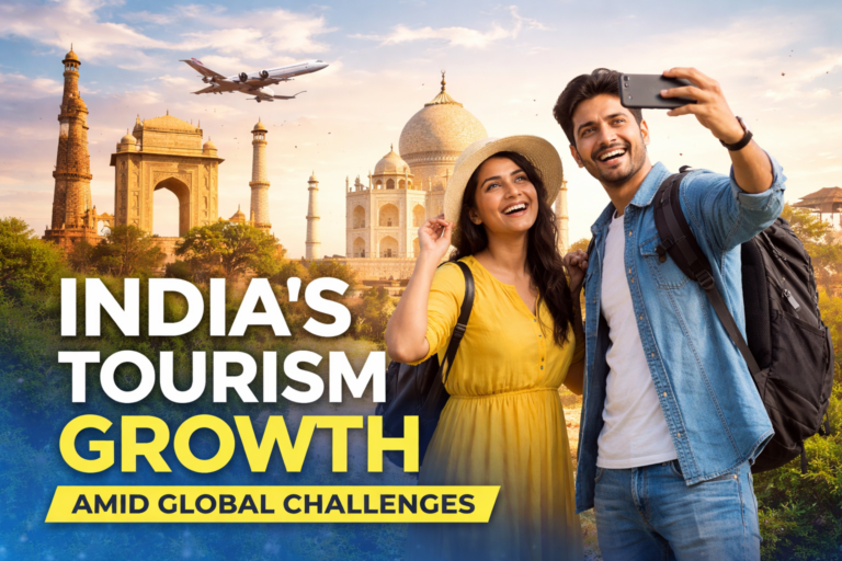 Indias tourism boom at sunset
