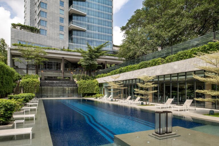 Four Seasons Hotel Bengaluru summer residency garden experience