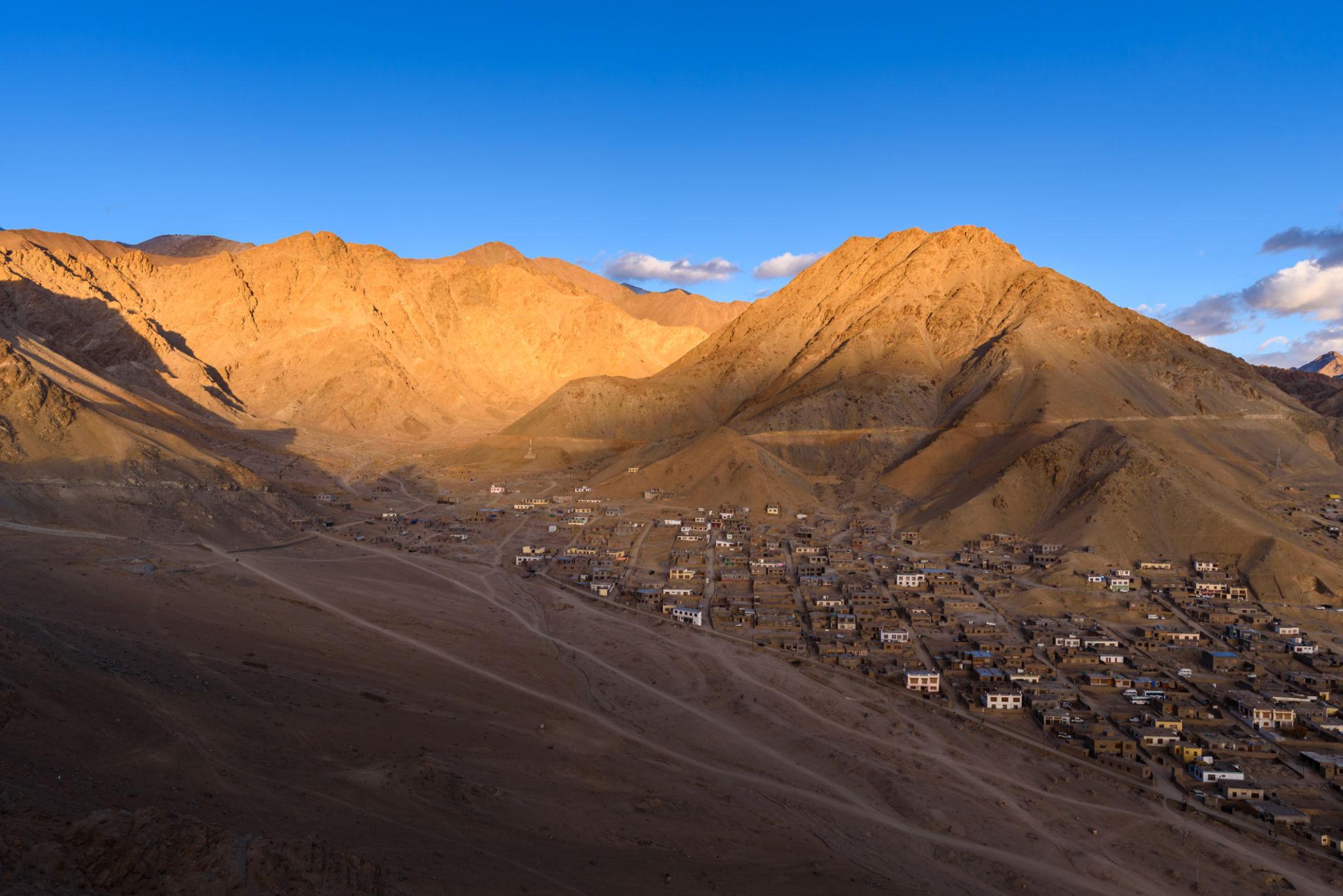 Ladakh tourism landscape showcasing mountains and travel destination