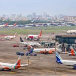 Mumbai Airport ground handling incident aircraft damage cargo dolly