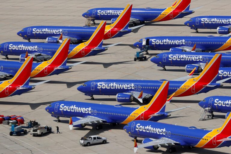 Southwest Airlines aircraft revenue growth aviation comeback