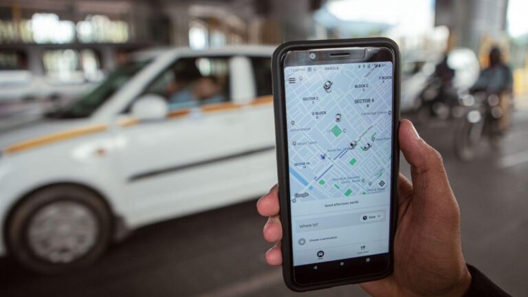 Uber travel expansion showing hotel booking and travel app features