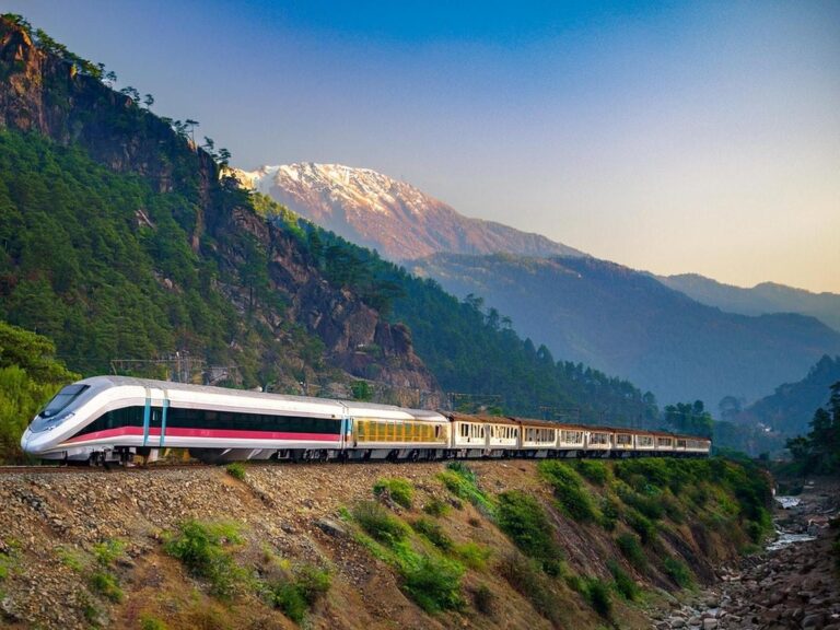Vande Bharat Express train connecting Jammu and Srinagar through Kashmir Valley