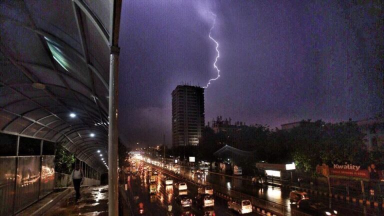 India travel weather alert heavy rains thunderstorms disrupting travel